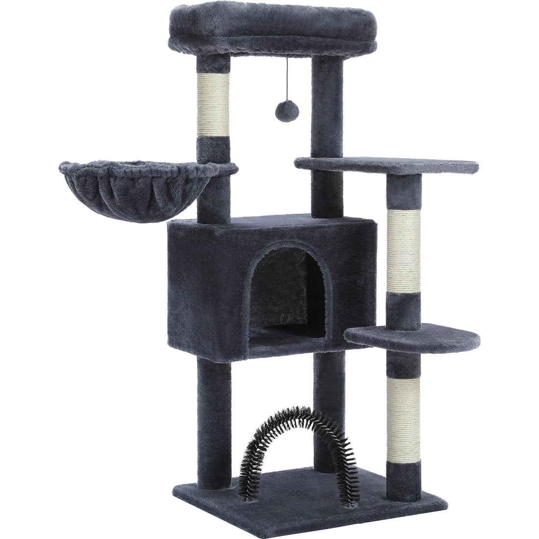 Arbre à chat niche arche avec hamac