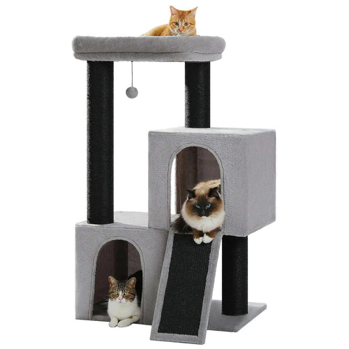Petit arbre à chat robuste et compact