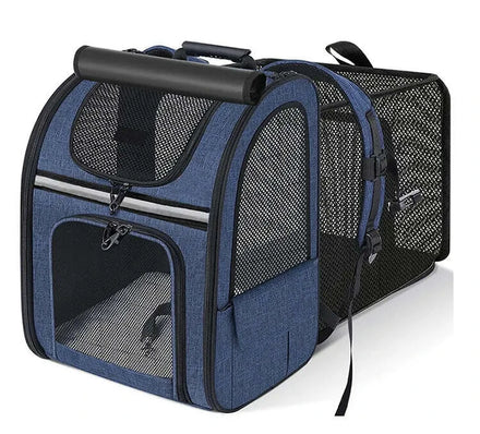Sac à dos pour chat aéré et dépliable