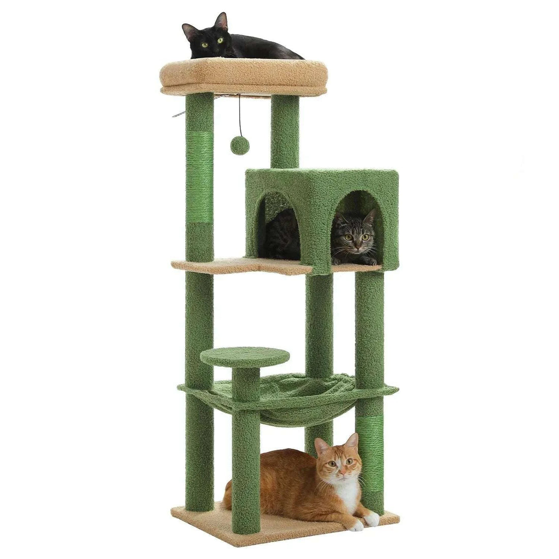 Arbre à chat cactus au design naturel