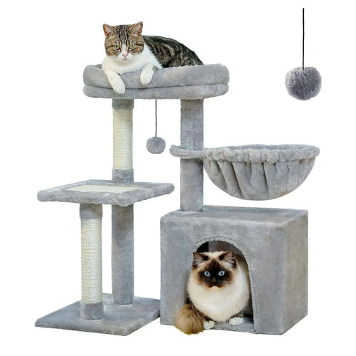 Arbre à chat compact et design