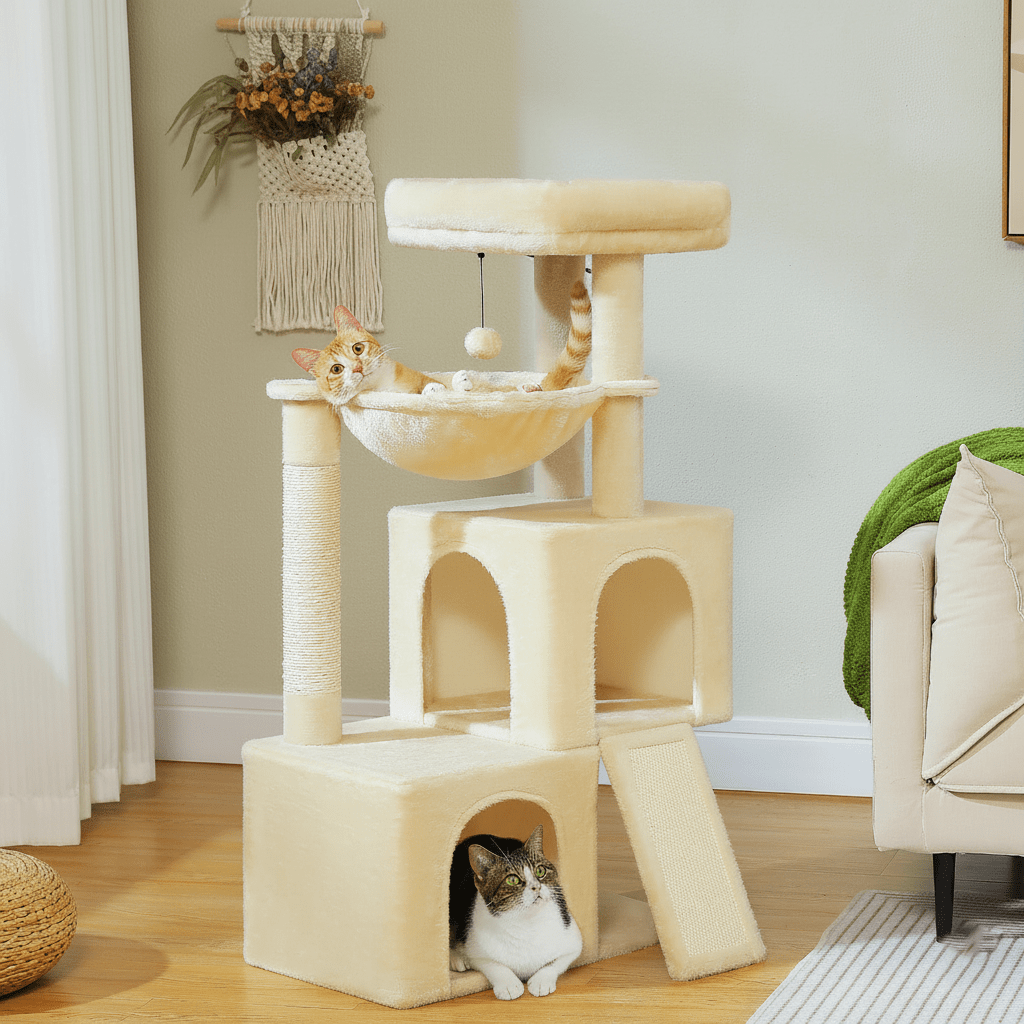 Arbre à chat stable pour Maine Coon — vue d'ensemble