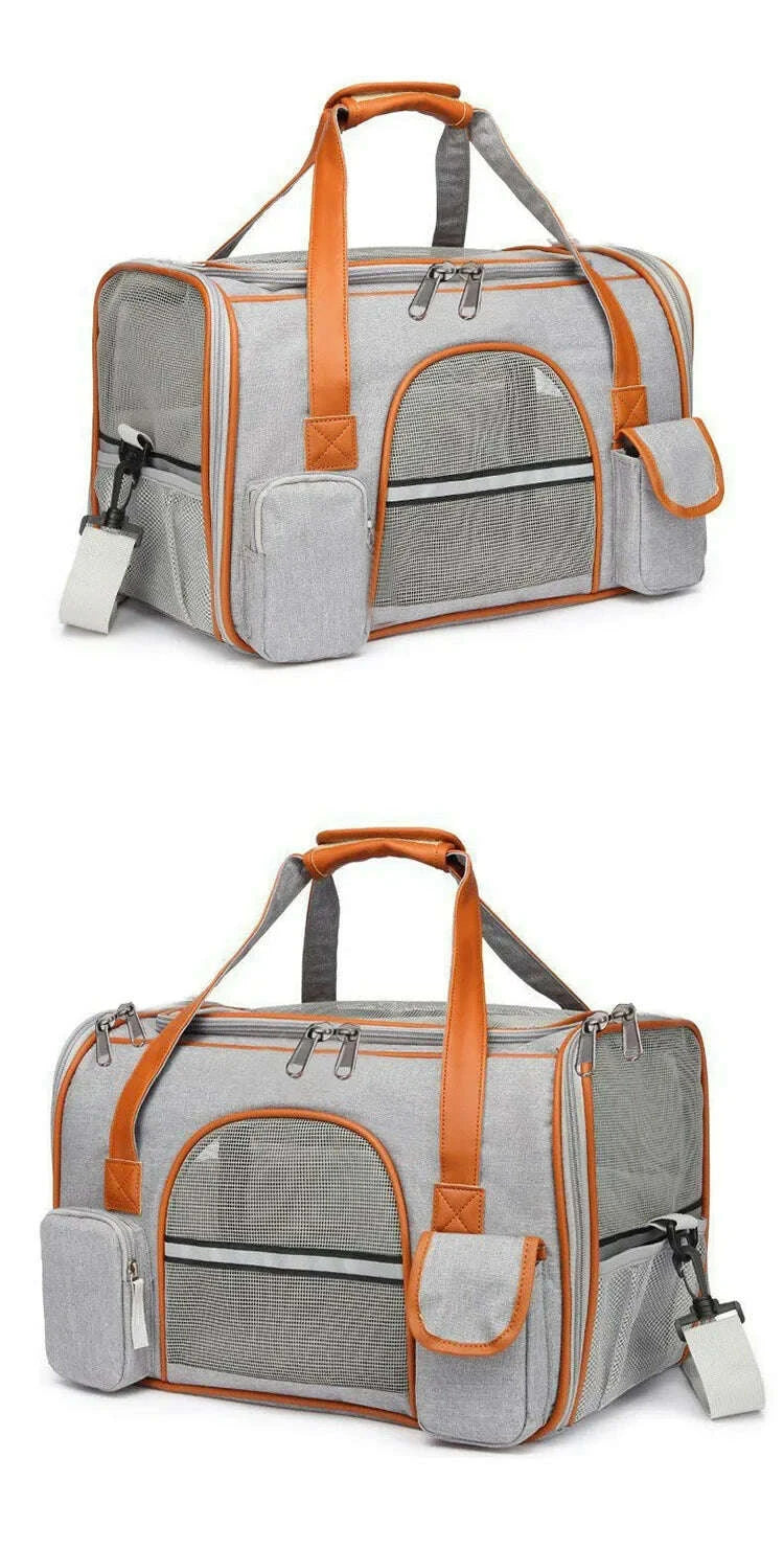 Sac de transport pour chat souple et pratique — détail