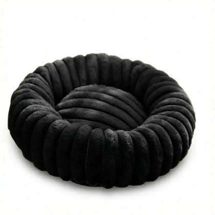 Panier à chat rond noir