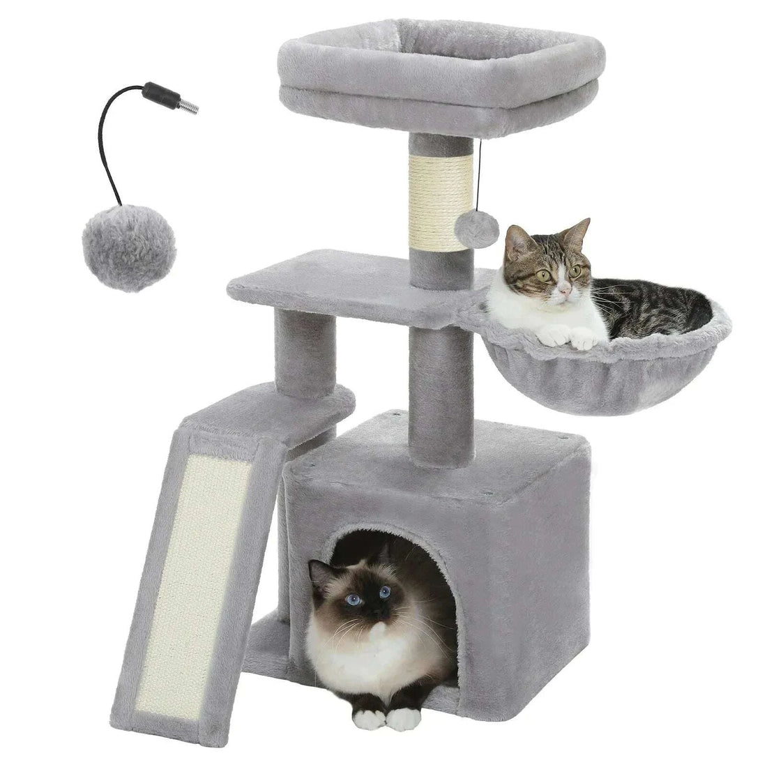 Petit arbre à chat design — détail