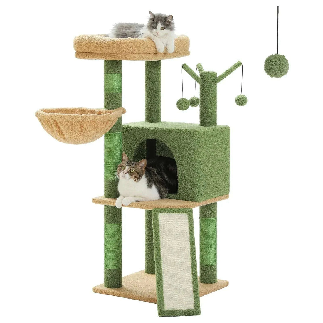 Arbre à chat petit espace compact