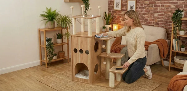 Comment nettoyer un arbre à chat
