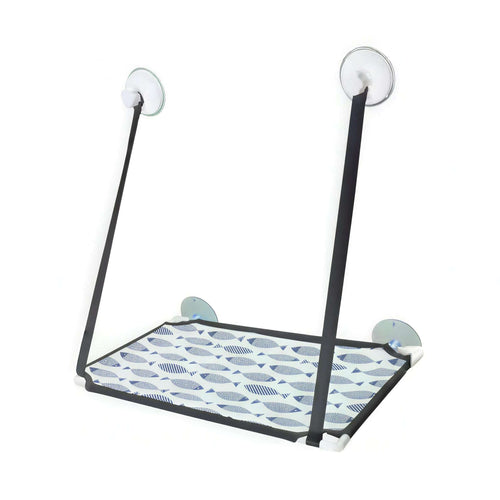 Hamac pour chat motif fenêtre