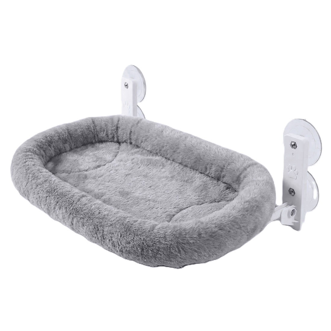 Hamac pour chat en tissu à ventouse