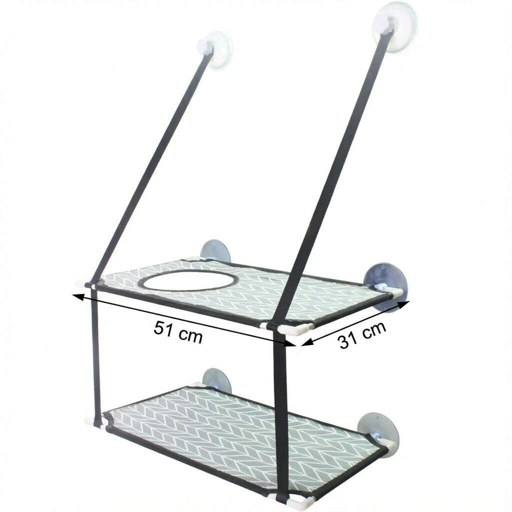 Hamac double pour chats — détail