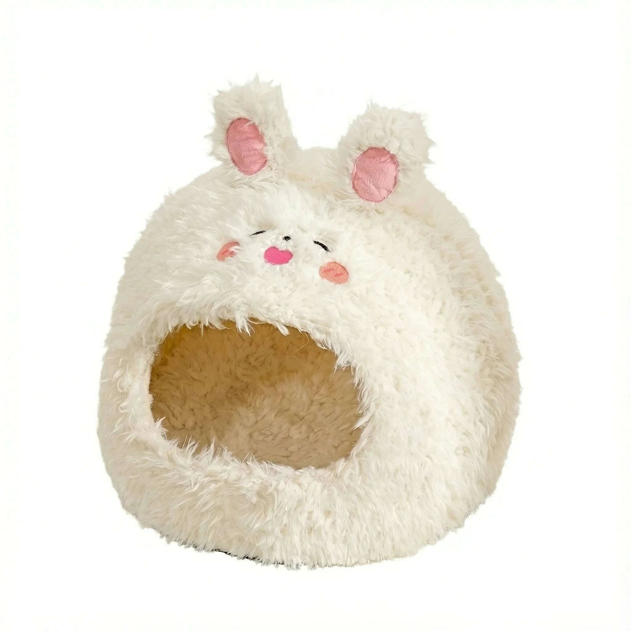 Niche pour chat blanche