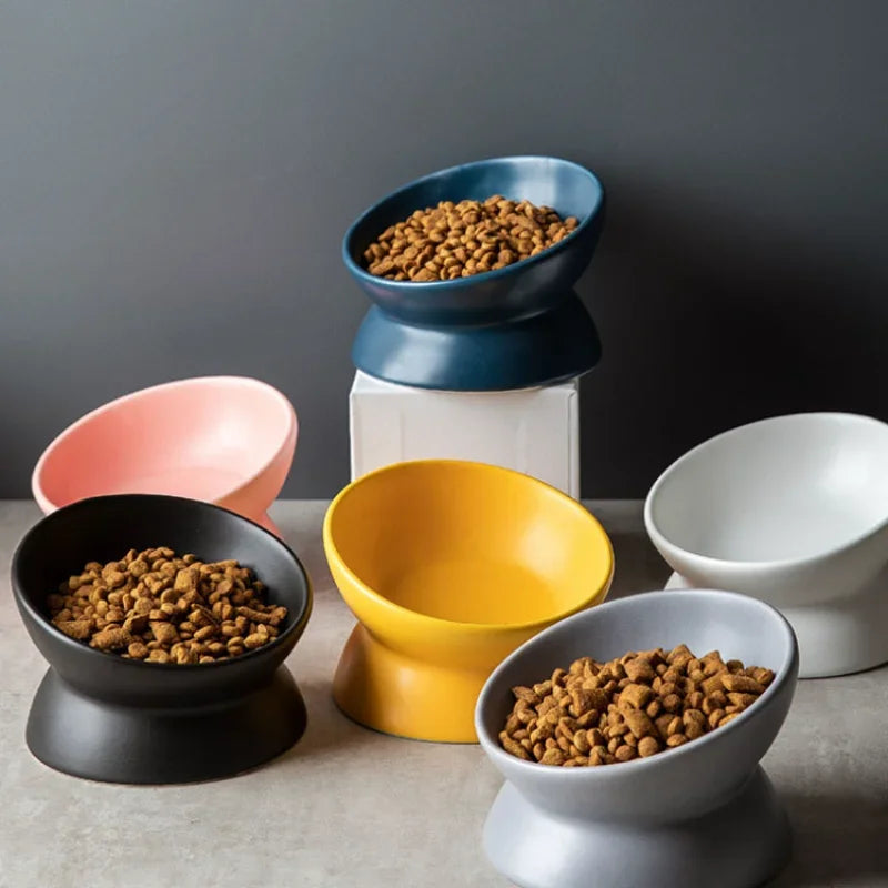 ErgoBowl — Gamelle céramique inclinée 15° anti-régurgitation