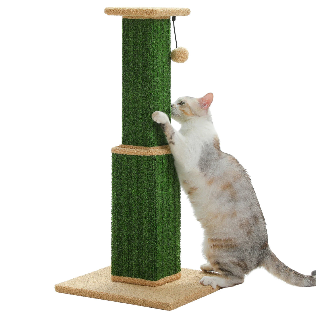 Grand griffoir sur pied en sisal tressé