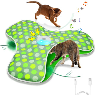 Electric Hide-and-Seek Cat Toy Mat