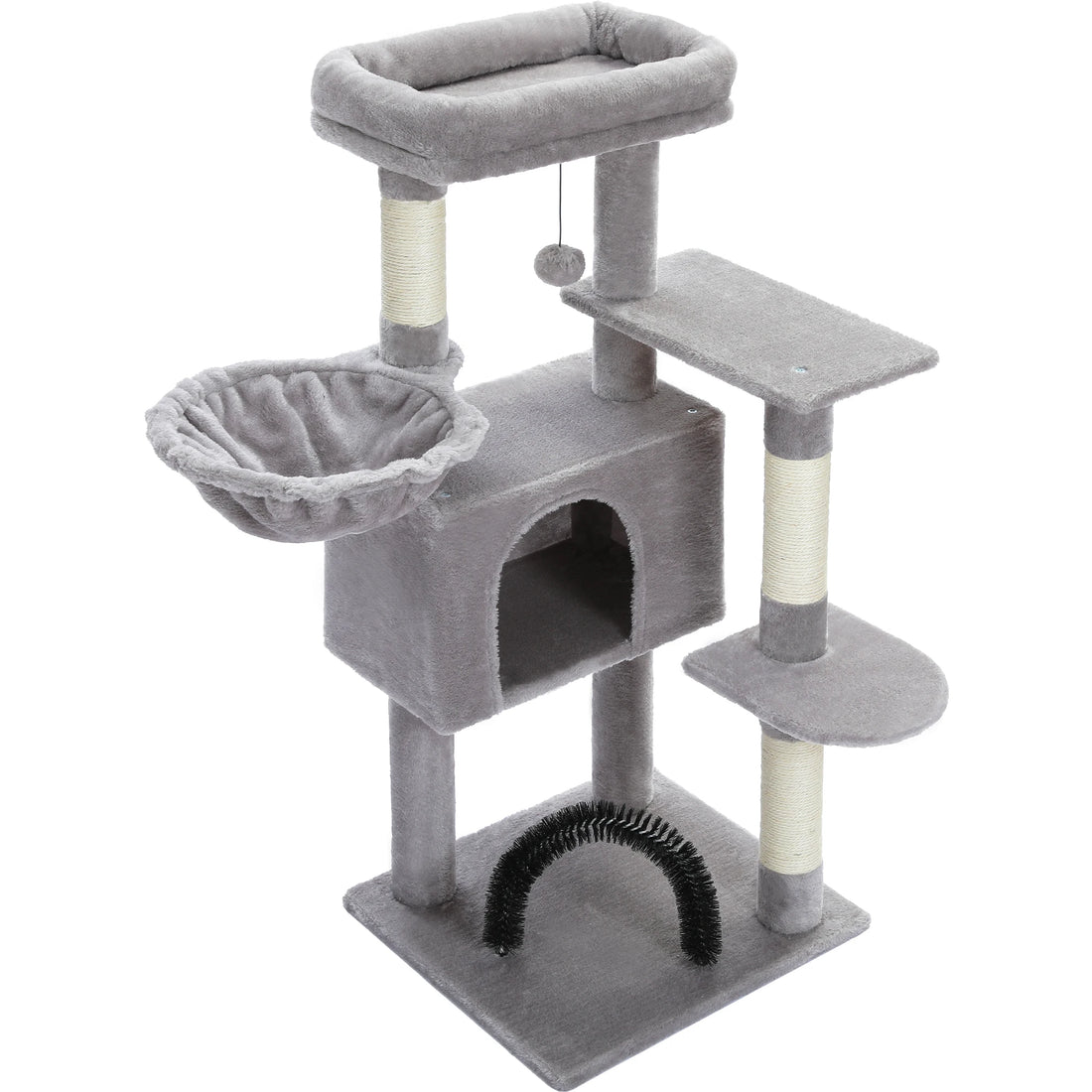 Arbre à chat niche arche avec hamac