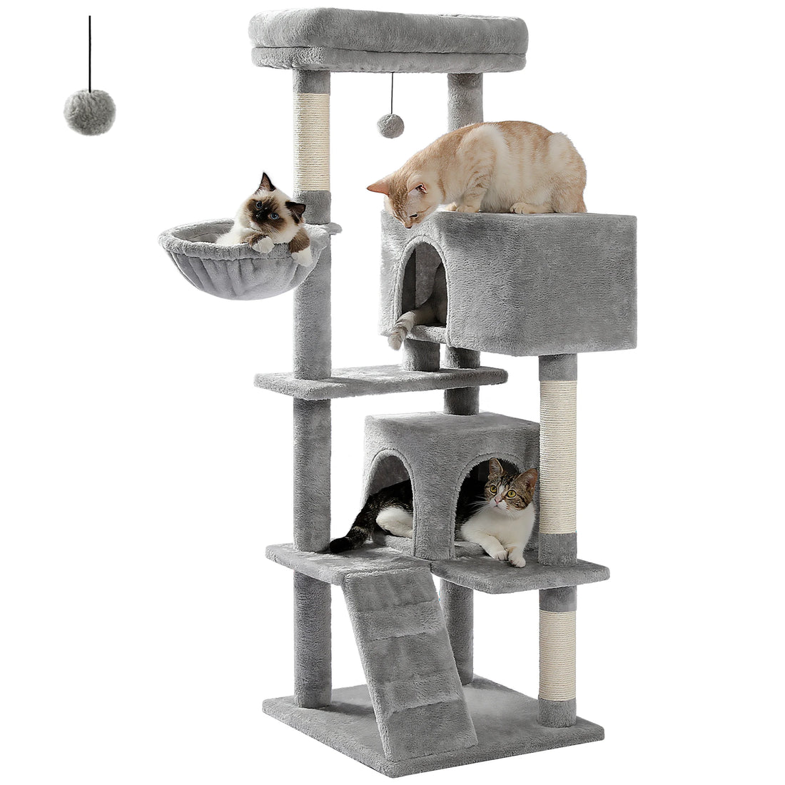 Arbre à chat 106 cm avec échelle et niches