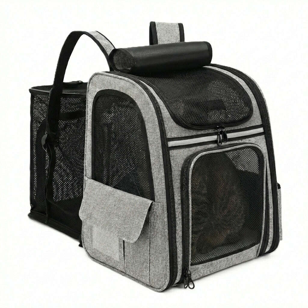 Sac à dos extensible pour chat — vue zoom