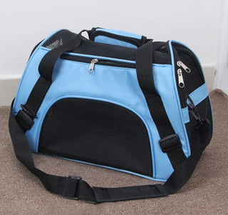 Breathable Mesh Cat Carrier Bag with Shoulder Strap