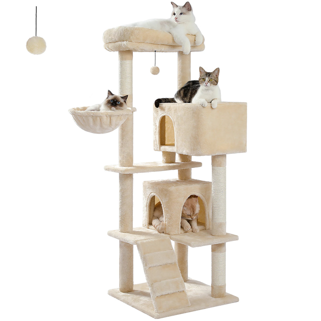 Arbre à chat 106 cm avec échelle et niches