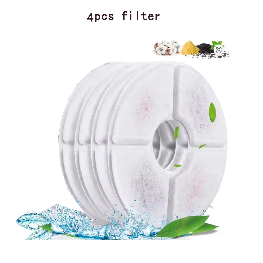 Filtres pour fontaine à eau de chat — charbon actif (lot)