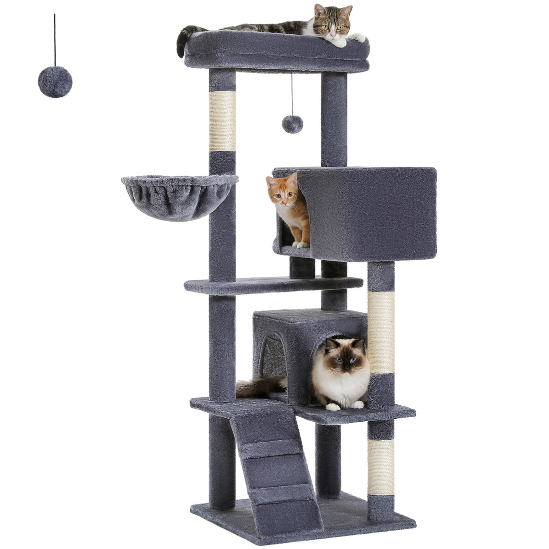 Arbre à chat 106 cm avec échelle et niches