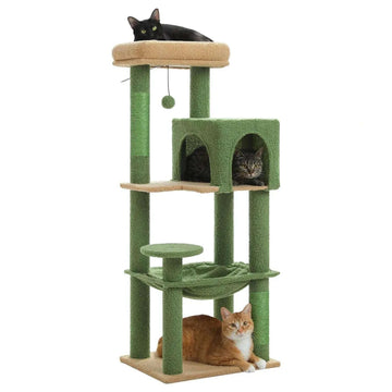 Arbre à chat cactus au design naturel