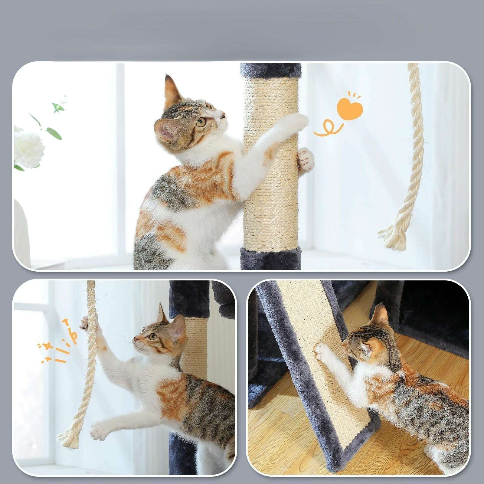 Arbre à chat design et modulable — détail