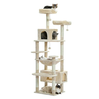 Arbre à chat beige
