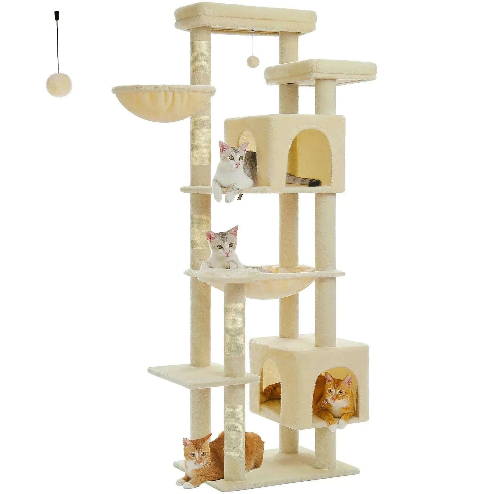 Arbre à chat XXL beige
