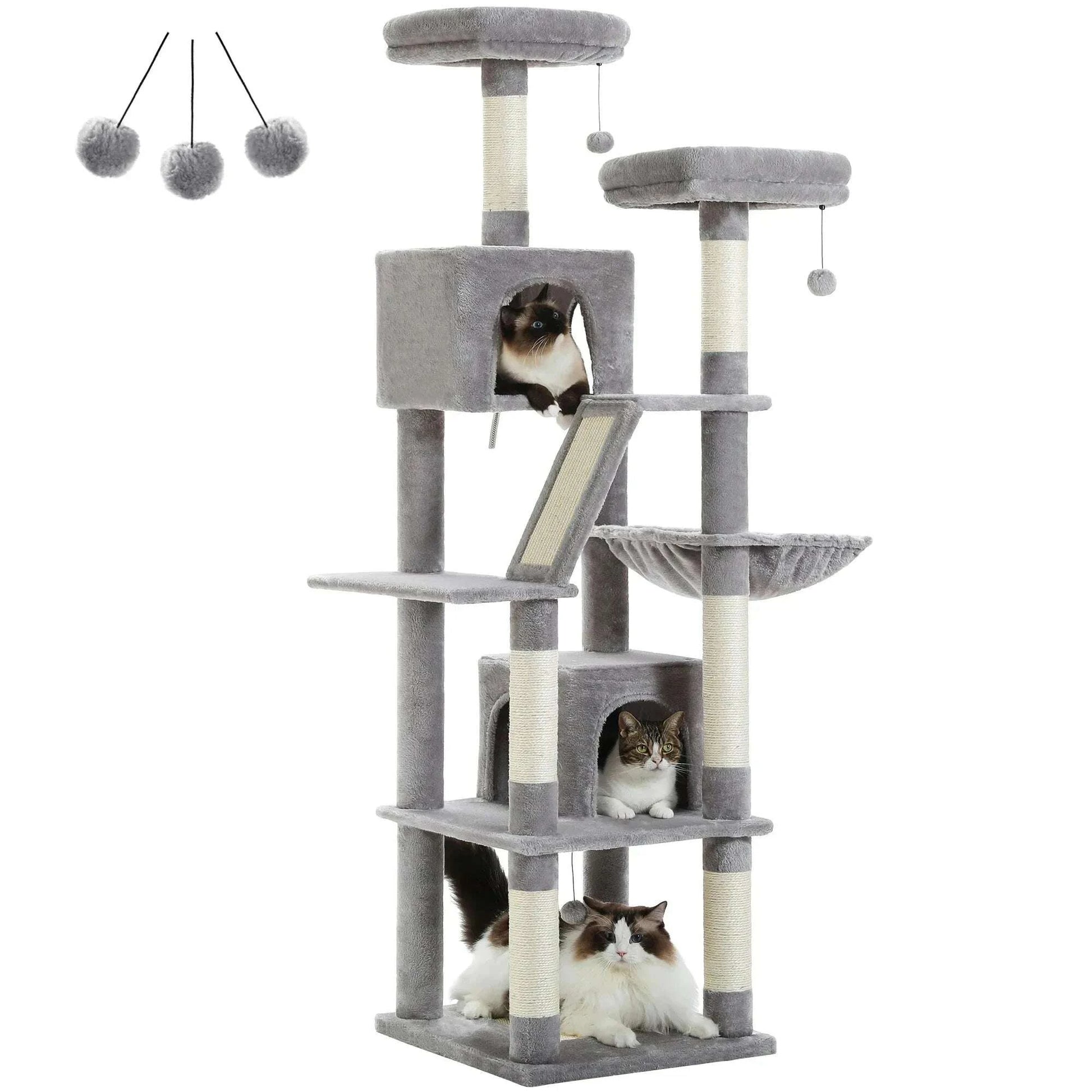 Arbre à chat XXL compact