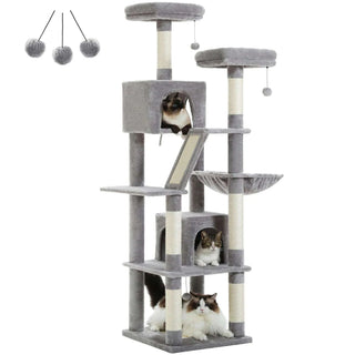 Arbre à chat grande plateforme