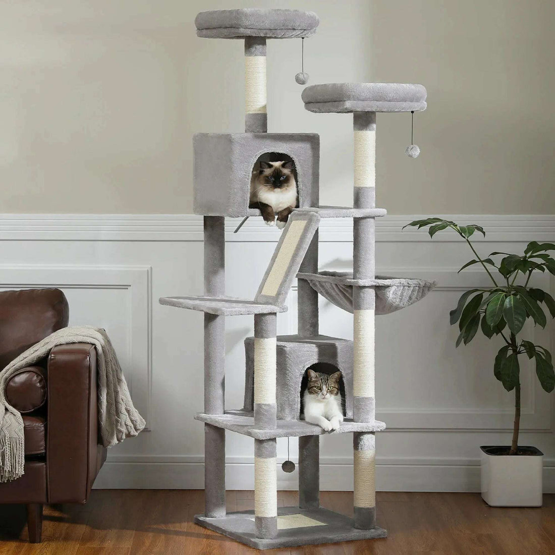 Arbre à chat XXL compact