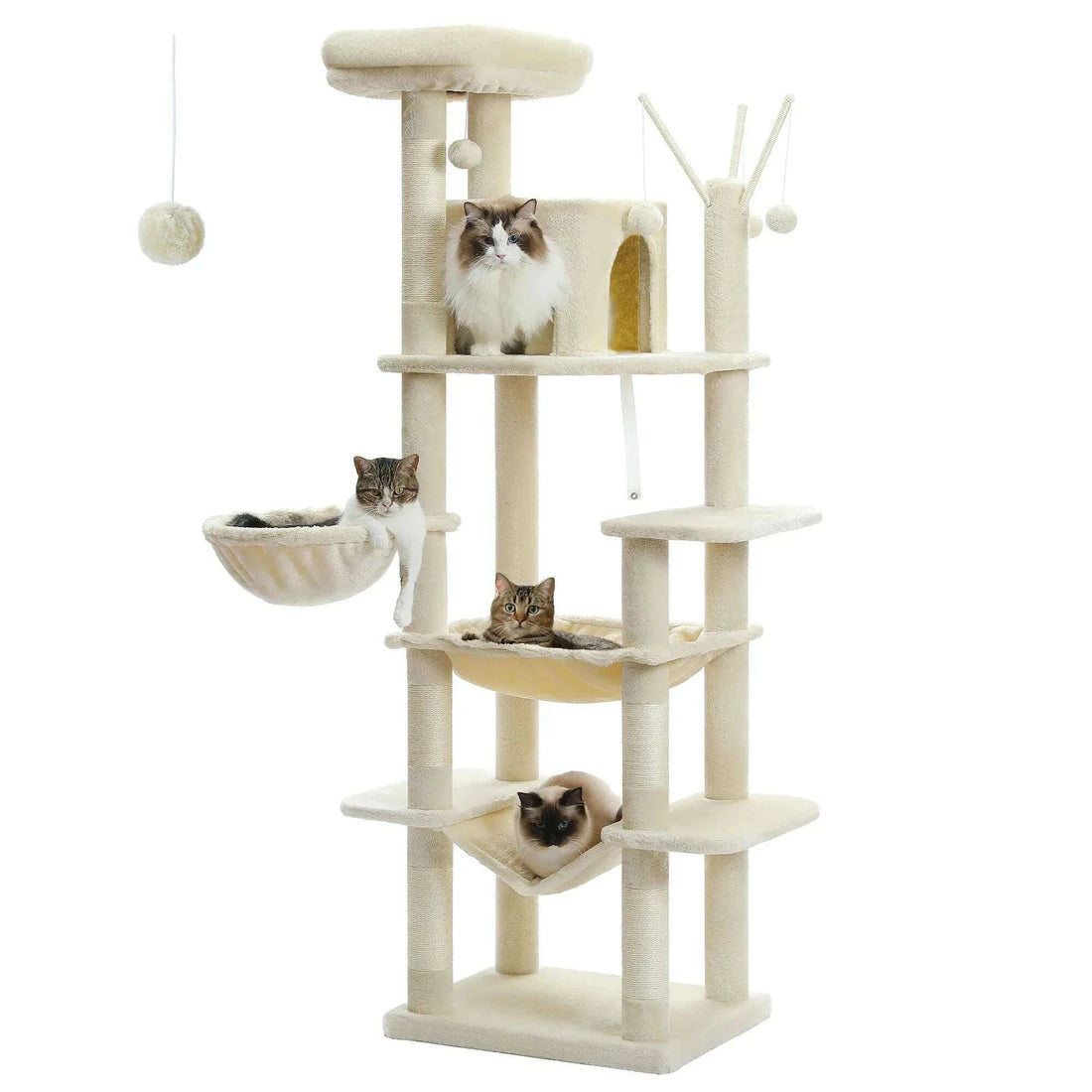 Arbre à chat XXL pour grands félins