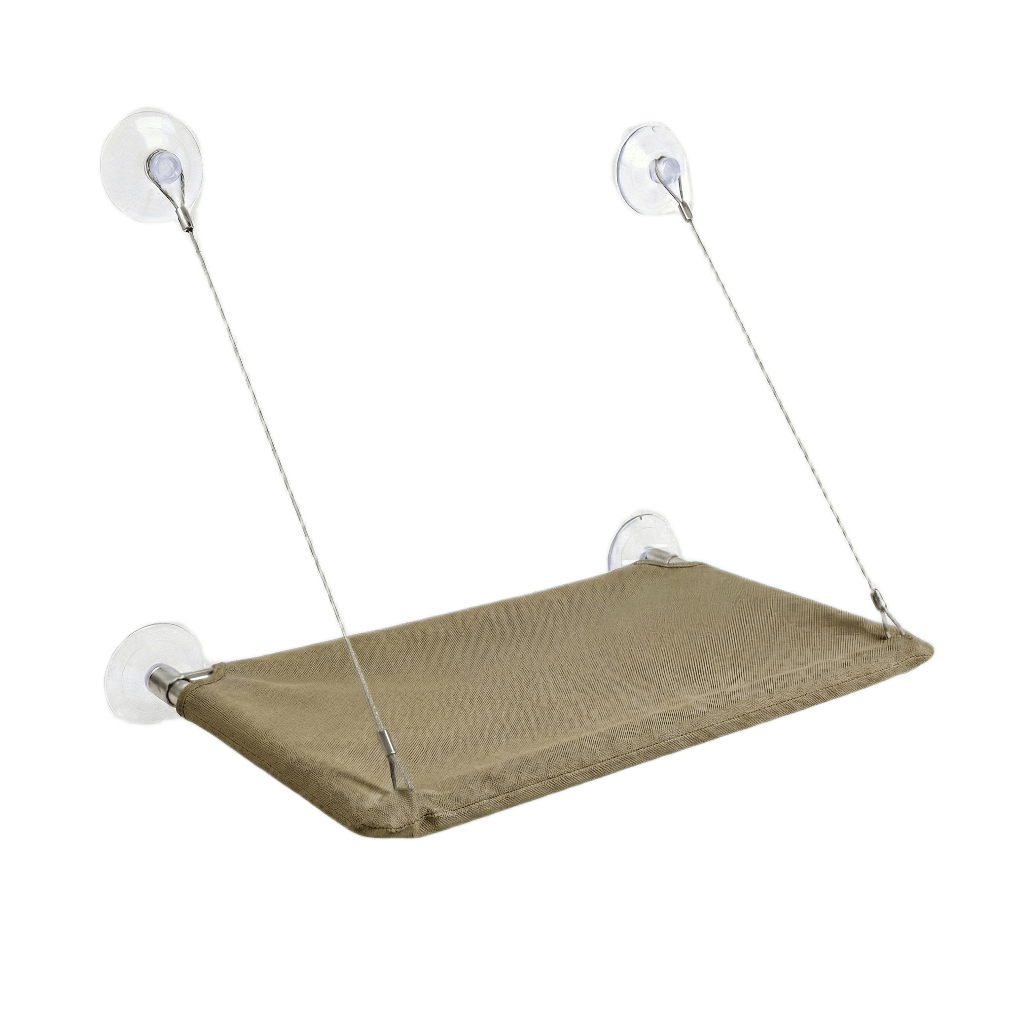 Hamac de fenêtre kaki pour chat