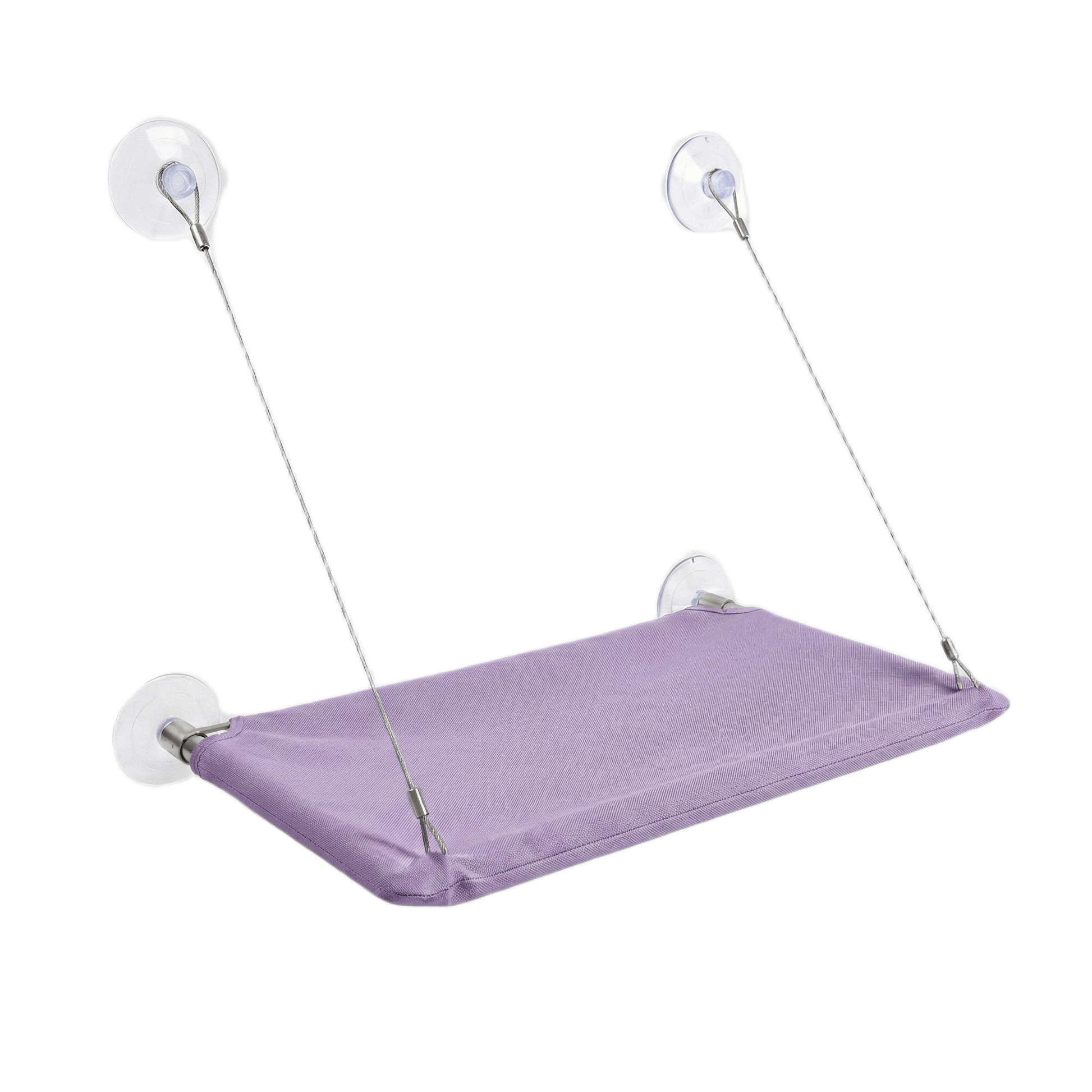 Hamac pour chat violet à ventouse