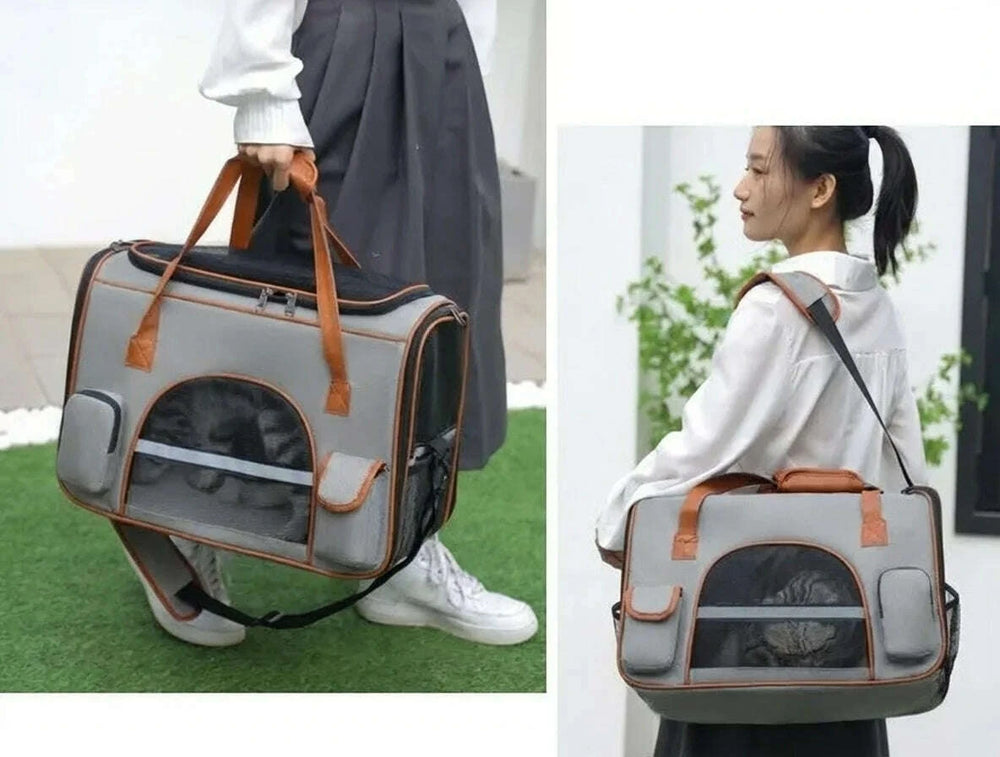 Sac de transport pour chat souple et pratique