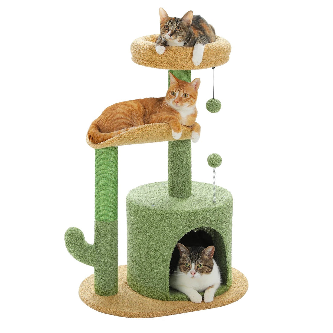 Petit arbre à chat vert png