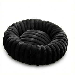 Panier à chat rond noir