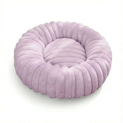 Panier cocon pour chat violet