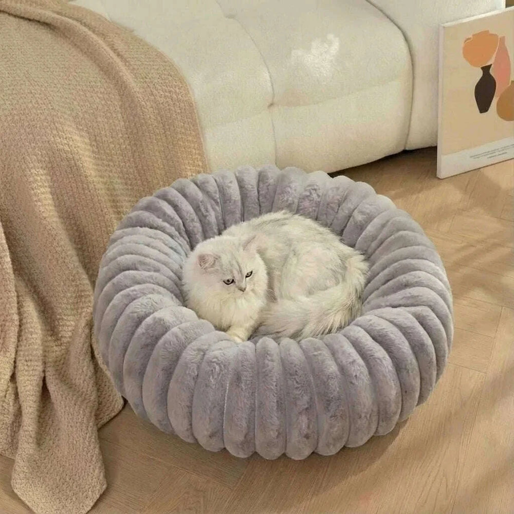 Gray Cat Bed