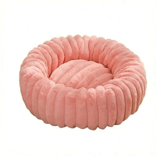 Panier pour chat rose
