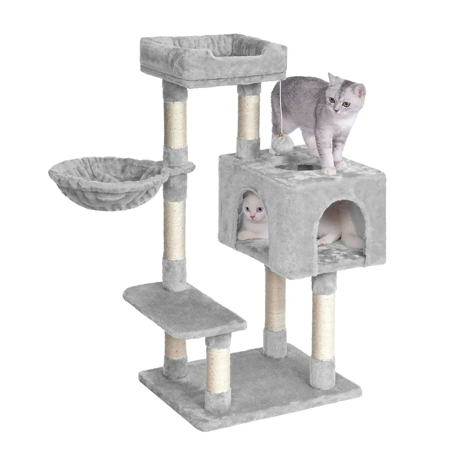 Petit arbre à chat compact