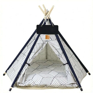 Cabane pour chat en bois